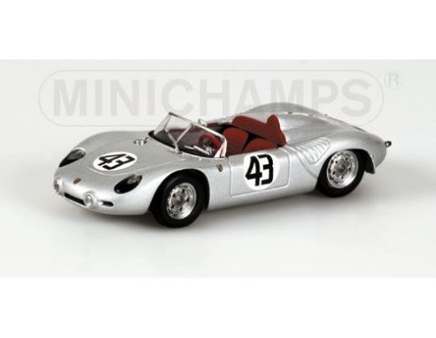 MINICHAMPS 430606543 PORSCHE 718 RS60 HILL BONNIER 12H SEBRING 1960 Modellino
