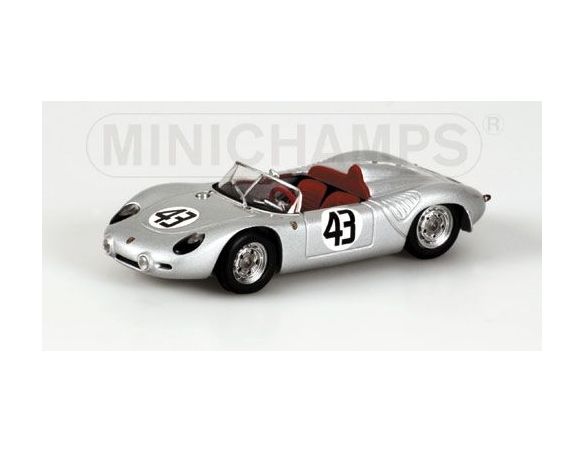 MINICHAMPS 430606543 PORSCHE 718 RS60 HILL BONNIER 12H SEBRING 1960 Modellino