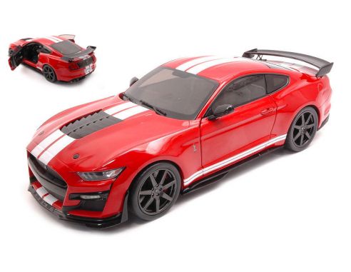 SOLIDO SL1805903 FORD MUSTANG GT 500 FAST TRACK RACING RED 2020 1:18 Modellino