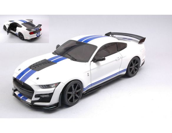 SOLIDO SL1805904 FORD MUSTANG GT 500 FAST TRACK OXFORD WHITE 2020 1:18 Modellino