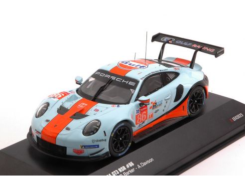 IXO MODEL LE43025 PORSCHE 911 GT3 RSR N.93 LM 2018 PILET-TANDY-BAMBER 1:43 Modellino