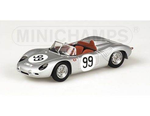 MINICHAMPS 430606599 PORSCHE 718 RS60 H. WALTER WINNER SCHAUINSLAND HILL 1960 Modellino