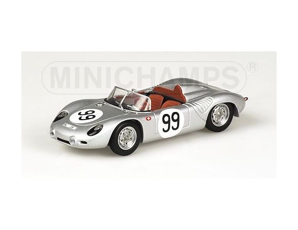 MINICHAMPS 430606599 PORSCHE 718 RS60 H. WALTER WINNER SCHAUINSLAND HILL 1960 Modellino