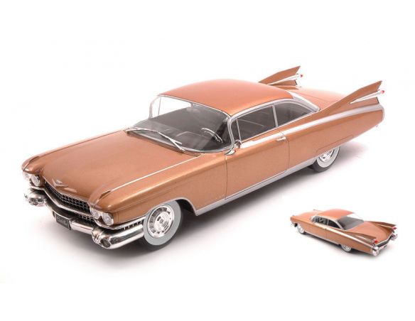 WHITEBOX WB124045 CADILLAC ELDORADO 1959 BRONZE 1:24 Modellino