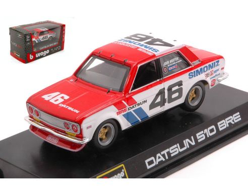 BBURAGO BU38047 DATSUN 510 BRE N.46 1:43 Modellino