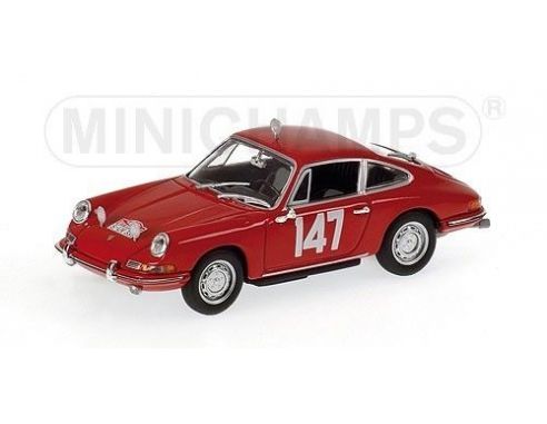 Minichamps PM430656747 PORSCHE 911 N.147 M.CARLO 1965 1:43 Modellino