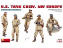 MINIART MIN35070 U.S. TANK CREW NW EUROPE KIT 1:35 Modellino