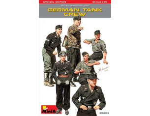 MINIART MIN35283 GERMAN TANK CREW KIT 1:35 Modellino