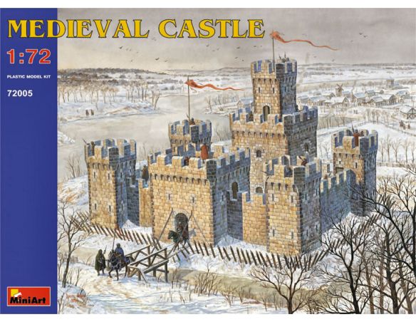 MINIART MIN72005 MEDIEVAL CASTLE KIT 1:72 Modellino