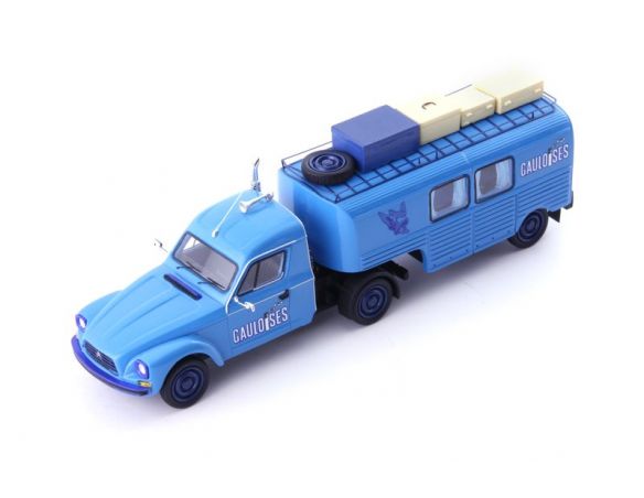 AUTOCULT ATC09014 CITROEN ACADIANE GAULOISES TRUCKENTE 1981 BLUE 1:43 Modellino