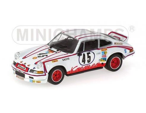MINICHAMPS 430736945 PORSCHE 911 CARRERA RSR 2.8 KRAMER SCHICKENTANZ KELLER CLASS WINNER 24H LE MANS 1973 Modellino
