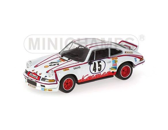 MINICHAMPS 430736945 PORSCHE 911 CARRERA RSR 2.8 KRAMER SCHICKENTANZ KELLER CLASS WINNER 24H LE MANS 1973 Modellino