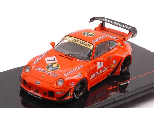 IXO MODEL MOC210 PORSCHE RWB 993 JAGERMEISTER 1:43 Modellino