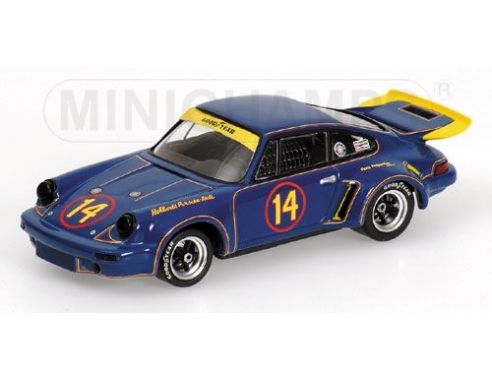 MINICHAMPS 430746914 PORSCHE 911 CARRERA RSR 3.0 A. HOLBERT TRANS-AM CHAMPIONSHIP 1974 Modellino