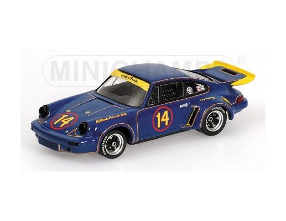 MINICHAMPS 430746914 PORSCHE 911 CARRERA RSR 3.0 A. HOLBERT TRANS-AM CHAMPIONSHIP 1974 Modellino