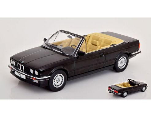 MODELCARGROUP MCG18153 BMW 325i (E30) CONVERTIBLE BLACK 1:18 Modellino