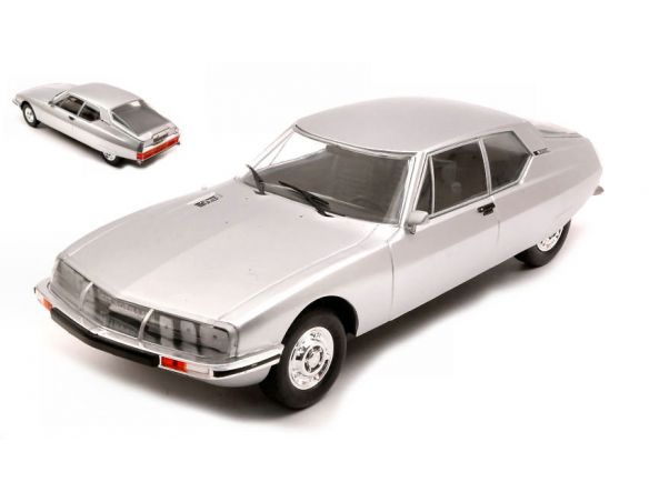WHITEBOX WB124046 CITROEN SM SILVER 1:24 Modellino