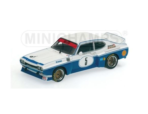 Minichamps PM430748005 FORD CAPRI RS 3100 N.2 DRM 1974 1:43 Modellino