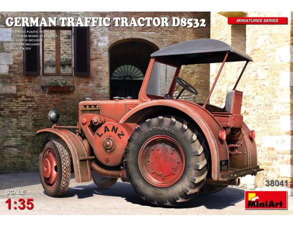 MINIART MIN38041 GERMAN TRAFFIC TRACTOR D8532 KIT 1:35 Modellino