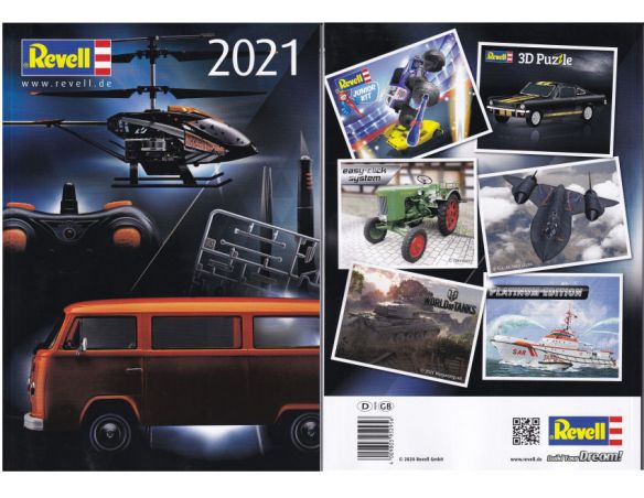 REVELL RVCAT2021 CATALOGO REVELL 2021 PAG.163 Modellino