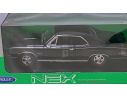 Welly WE9856 PONTIAC GTO 1966 METALLIC BLACK 1:18 Modellino