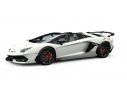 LOOKSMART LS501B LAMBORGHINI AVENTADOR SVJ ROADSTER PHANES WHITE 1:43 Modellino