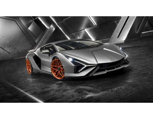 LOOKSMART LS507E LAMBORGHINI SIAN FKP 37 GRIGIO EGOISTA 1:43 Modellino