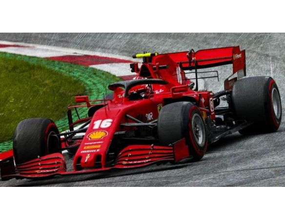 LOOKSMART LSF1029 FERRARI SF1000 N.16 2nd AUSTRIAN GP 2020 CHARLES LECLERC 1:43 Modellino