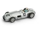 BRUMM BM0072C-CH MERCEDES J.M.FANGIO 1955 N.12 WINNER BRITAIN GP 1:43 Modellino