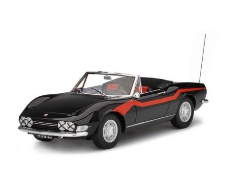 LAUDO RACING LM117A3 FIAT DINO SPIDER 2000 1967 UN SACCO BELLO BLACK-RED 1:18 Modellino