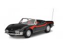LAUDO RACING LM117A3 FIAT DINO SPIDER 2000 1967 UN SACCO BELLO BLACK-RED 1:18 Modellino