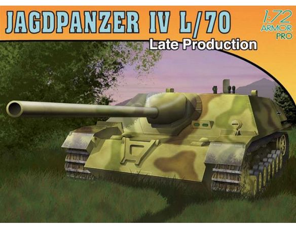 DRAGON D7293 JAGDPANZER IV L/70 KIT 1:72 Modellino