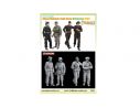 DRAGON D6654 GHOST DIVISION TANK CREW KIT 1:35 Modellino