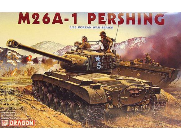 DRAGON D6801 M26A-1 PERSHING KIT 1:35 Modellino