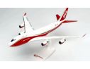 HERPA HP612609 BOEING 747-400 GLOBAL SUPERTANKER SERVICE 1:250 Modellino