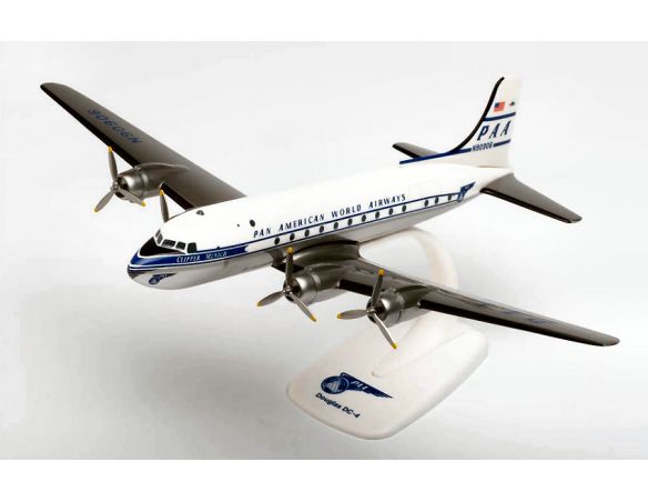 HERPA HP612784 DOUGLAS DC-4 PAN AMERICAN AIRWAYS CLIPPER MUNICH 1:125 Modellino