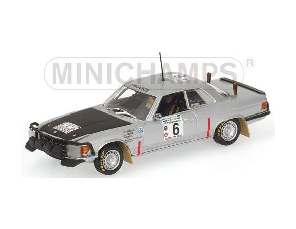 MINICHAMPS 430793996 MERCEDES BENZ 450 SLC 5.0 MIKKOLA WINNERS RALLY BANDAMA 1979 Modellino