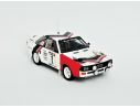 TROFEU TFRRDE29 AUDI QUATTRO N.1 1st 3 STADTE RALLY 1984 ROHRL-GEIST.FRIDAY VERSION 1:43 Modellino