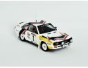 TROFEU TFRRDE30 AUDI QUATTRO N.1 1st 3 STADTE RALLY 1984 ROHR-/GEIST.SATURDAY VERS.1:43 Modellino