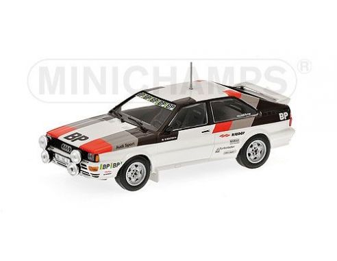 MINICHAMPS 430811900 AUDI QUATTRO RALLY 1981 MICHELE MOUTON Modellino