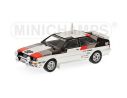 MINICHAMPS 430811900 AUDI QUATTRO RALLY 1981 MICHELE MOUTON Modellino
