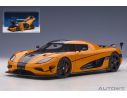 AUTOART AA79023 KOENIGSEGG AGERA RS 2015 ORANGE/CARBON 1:18 Modellino