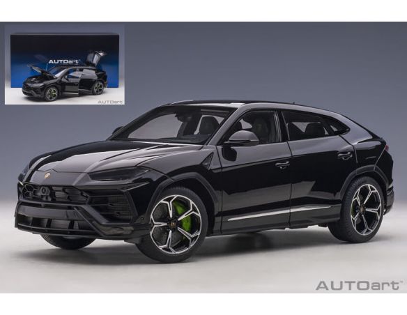 AUTOART AA79165 LAMBORGHINI URUS 2018 NOCTIS BLACK 1:18 Modellino