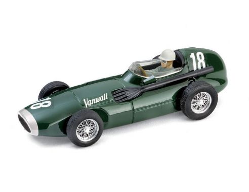 BRUMM BM0098-CH VANWALL F1 STIRLING MOSS 1957 N.18 BRITAIN GP 1:43 Modellino