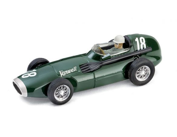 BRUMM BM0098-CH VANWALL F1 STIRLING MOSS 1957 N.18 BRITAIN GP 1:43 Modellino