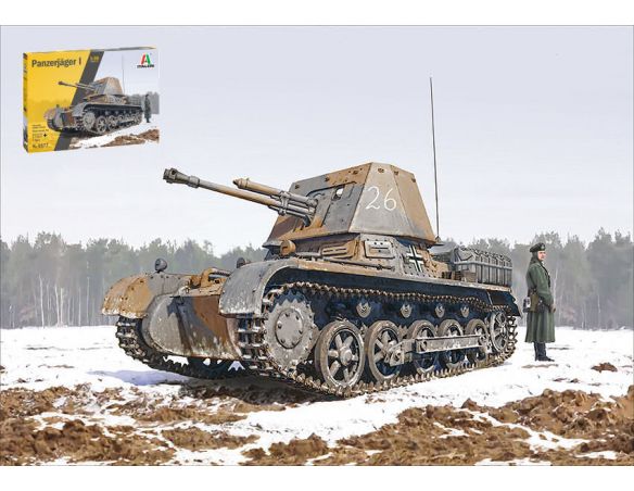 ITALERI IT6577 PANZERJAGER I KIT 1:35 Modellino