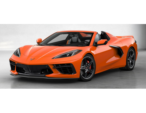 GT SPIRIT GT309 CHEVROLET CORVETTE C8 CABRIOLET 2020 SEBRING ORANGE 1:18 Modellino