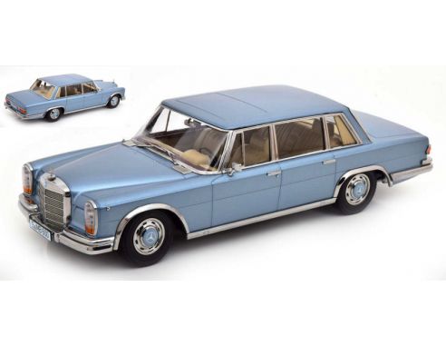 KK SCALE KKDC180602 MERCEDES 600 SWB W100 1963 LIGHT BLUE METALLIC 1:18 Modellino