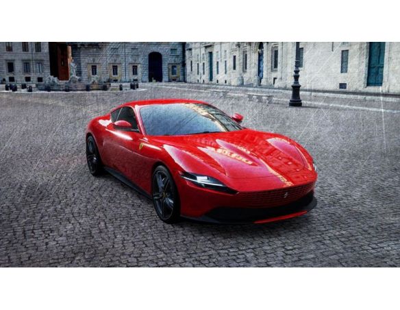 LOOKSMART LS508J FERRARI ROMA ROSSO FUOCO 1:43 Modellino