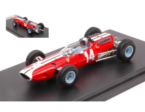 LOOKSMART LSRC072 FERRARI 1512 N.14 US GP 1965 PEDRO RODRIGUEZ 1:43 Modellino